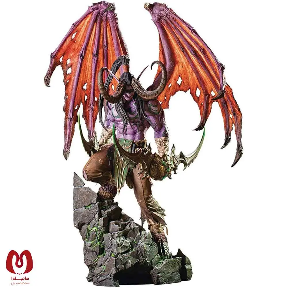 فیگور وارکرفت ایلیدن Warcraft Illidan چراغدار