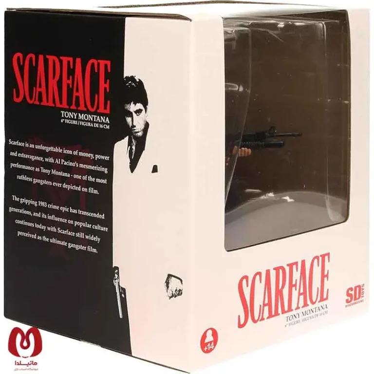 فیگور 18 سانت تونی مونتانا Tony Montana از فیلم اسکارفیس Scarface برند ZD toys