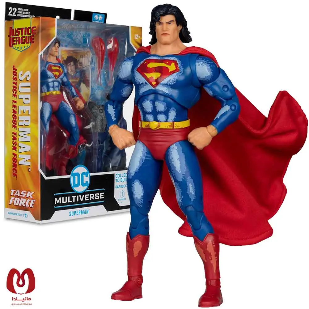 اکشن فیگور سوپرمن Superman Task Force برند مکفارلین
