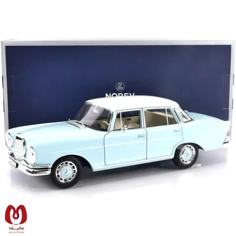 ماکت ماشین مرسدس بنز Mersedes-Benz 220 (1965) برند Norev
