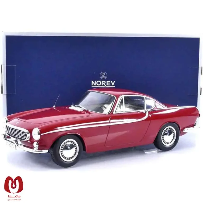 ماکت ماشین ولوو Volvo P1800 1961 برند Norev