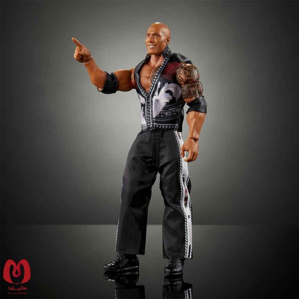 اکشن فیگور راک از کشتی کج Ultimates The Rock برند متل
