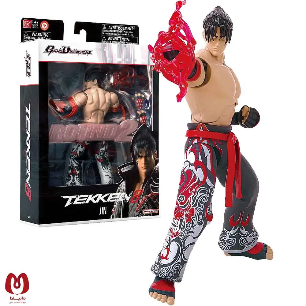 اکشن فیگور تیکن Tekken Jin Kazama برند بندای