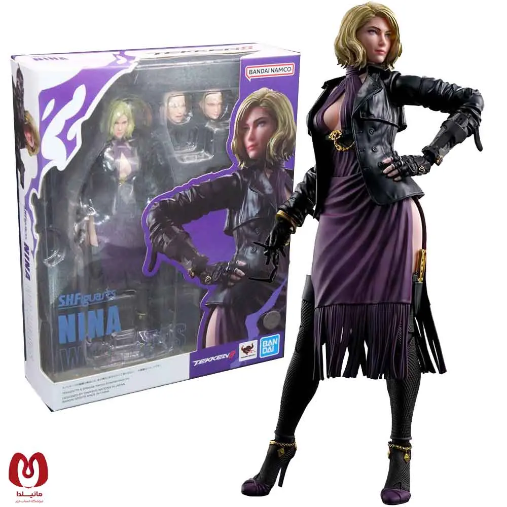 اکشن فیگور تیکن Tekken Nina Williams برند بندای