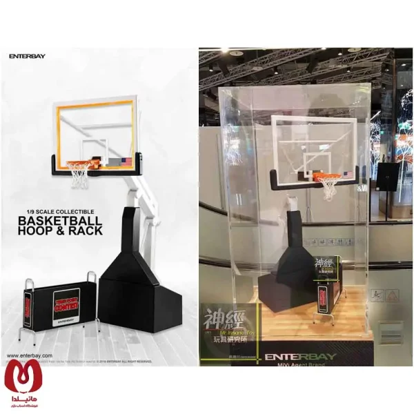 سبد بسکتبال شاهکار برند NBA x Enterbay Basketball Hoop 1/9