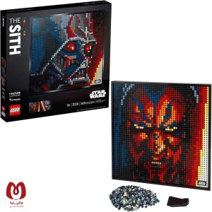لگو اورجینال Art استاروارز لرد سیث Star Wars The Sith Lord کد 31200