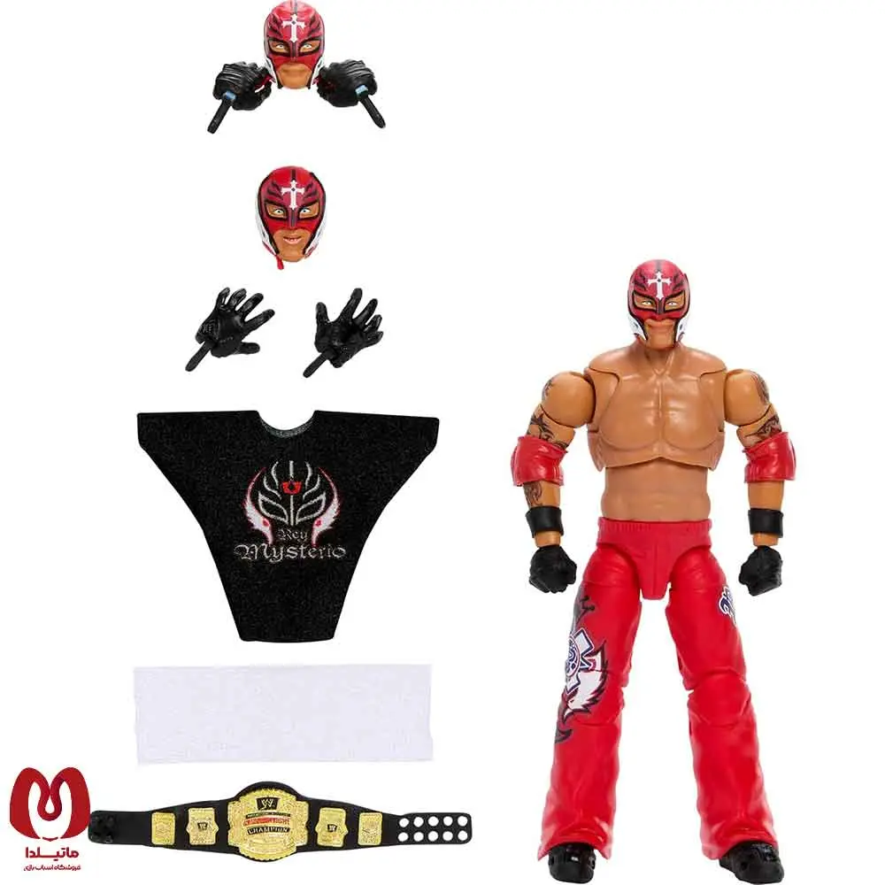 اکشن فیگور ری مستریو Rey Mysterio از کالکشن کشتی کج برند متل