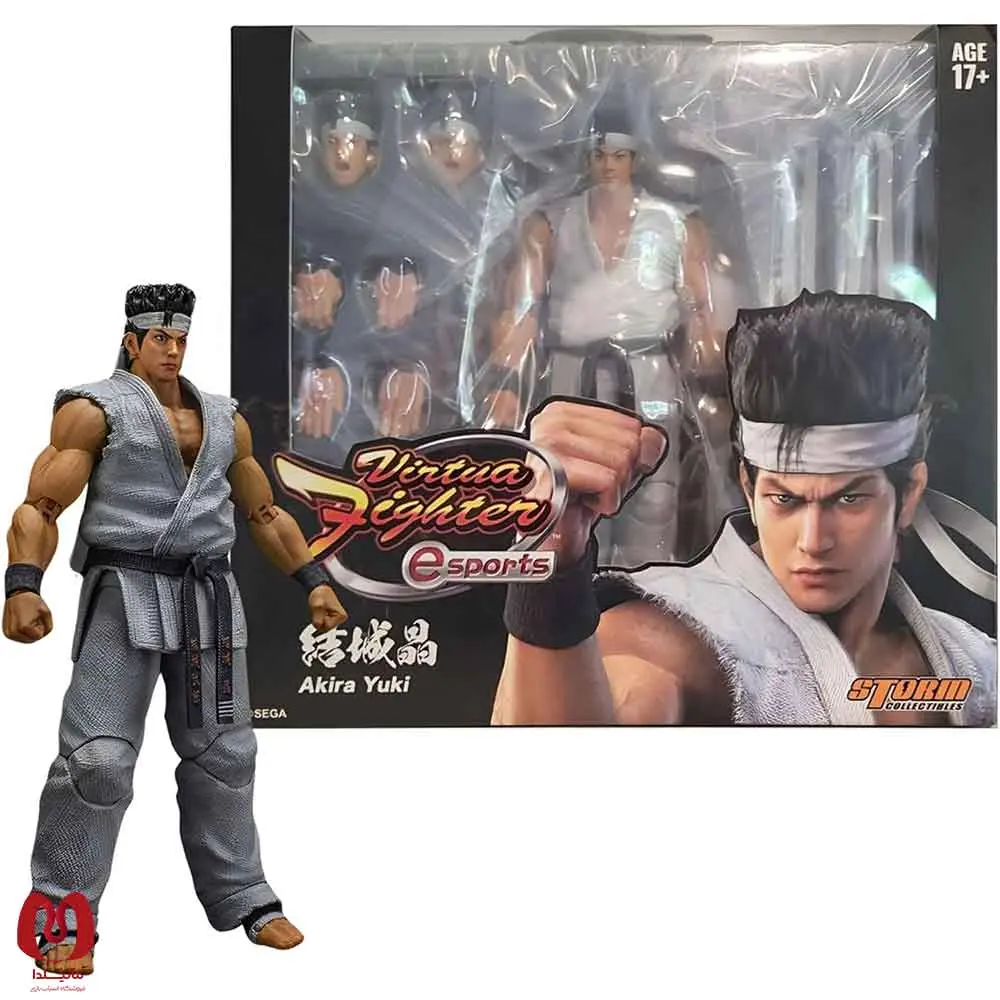 اکشن فیگور ورچوئا فایتر Akira Yuki Virtua Fighter 5 برند Storm