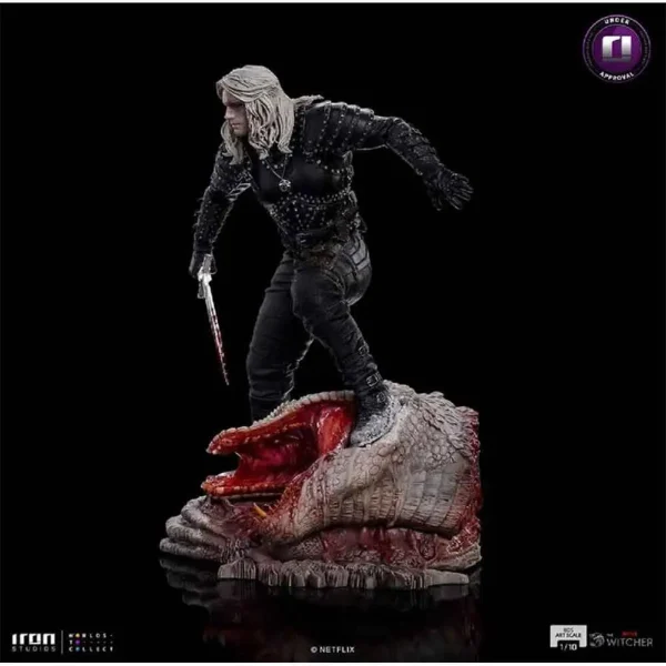 مجسمه گرالت ویچر | THE WITCHER (NETFLIX) – GERALT | آیرون استودیو