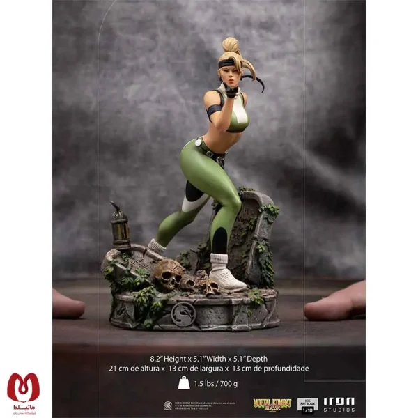 فیگور سونیا مورتال کمبت Sonya Blade Mortal Kombat برند آیرون استودیو
