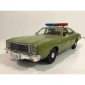 ماکت فلزی پلیسی کلاسیک طرح THE A-TEAM 1977 PLYMOUTH FURY برند گرین لایت مقیاس 1/24