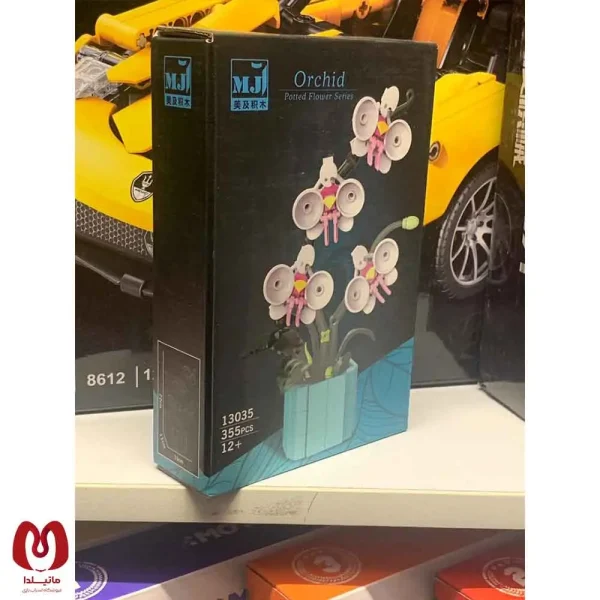 لگو گل پک 4 عددی کامل | Chrysanthemum - Iris Japonica - Plum - Orchid