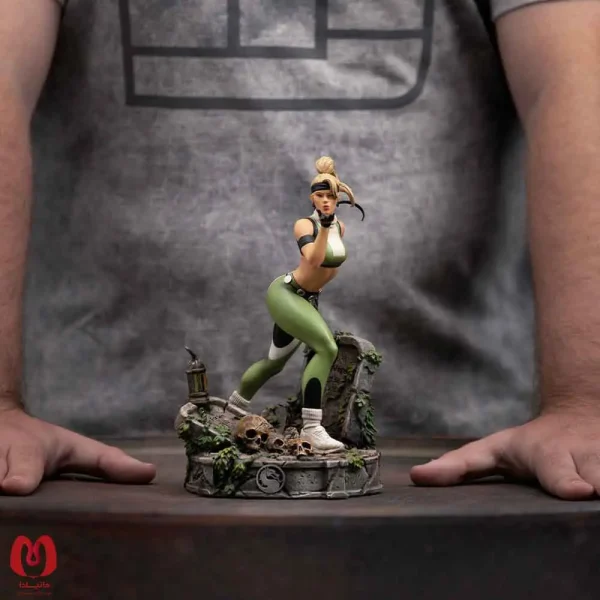 فیگور سونیا مورتال کمبت Sonya Blade Mortal Kombat برند آیرون استودیو