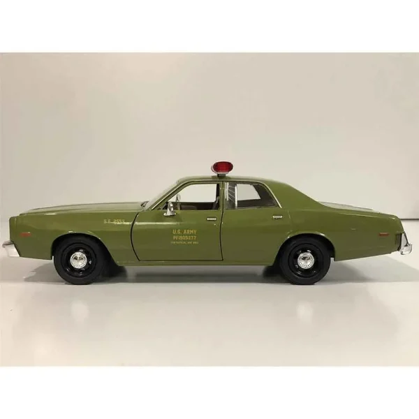 ماکت فلزی پلیسی کلاسیک طرح THE A-TEAM 1977 PLYMOUTH FURY برند گرین لایت مقیاس 1/24