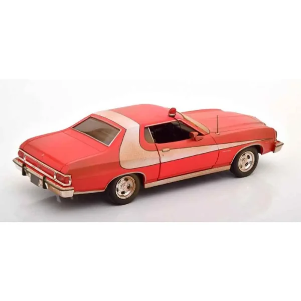 ماکت فلزی فورد گرن تورینو طرح خاک خورده گرین لایت مدل 1976 Ford Gran Torino