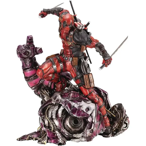 مجسمه شاهکار از ددپول سری Deadpool Fine Art ارتفاع 36 سانتی متر برند KOTOBUKIYA