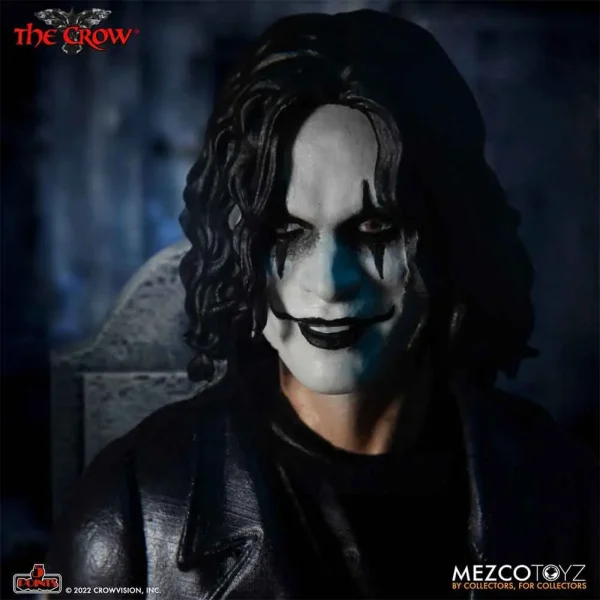 اکشن فیگور کلاغ از فیلم The Crow سری 5 Points Deluxe Figure برند مزکو اورجینال مجموعه 2 عددی