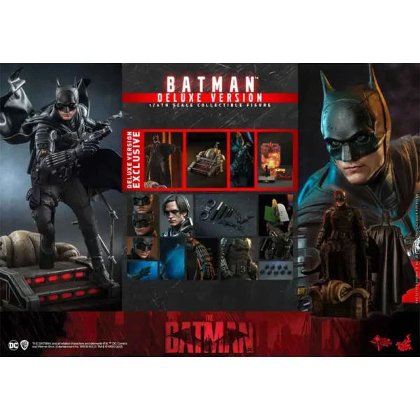 اکشن فیگور شاهکار و لیمیتد بتمن و بت سیگنال | BATMAN AND BAT-SIGNAL | هات تویز