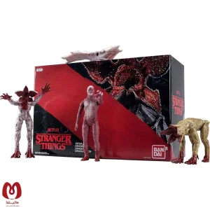 اکشن فیگور چیزهای خطرناک Stranger Things سری Bloody Vecna, Demogorgon, Demodog, & Demobat Vinyl برند بندای
