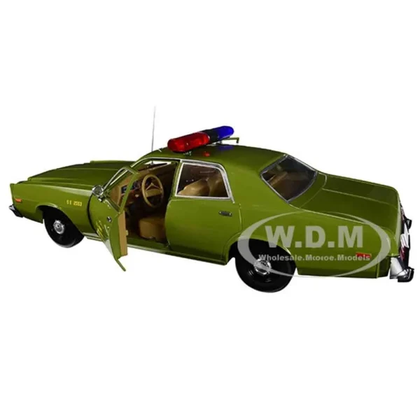 ماکت فلزی پلیسی کلاسیک طرح THE A-TEAM 1977 PLYMOUTH FURY برند گرین لایت مقیاس 1/24
