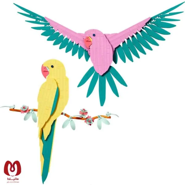 لگو اورجینال Art طوطی ماکائو Macaw Parrots کد 31211