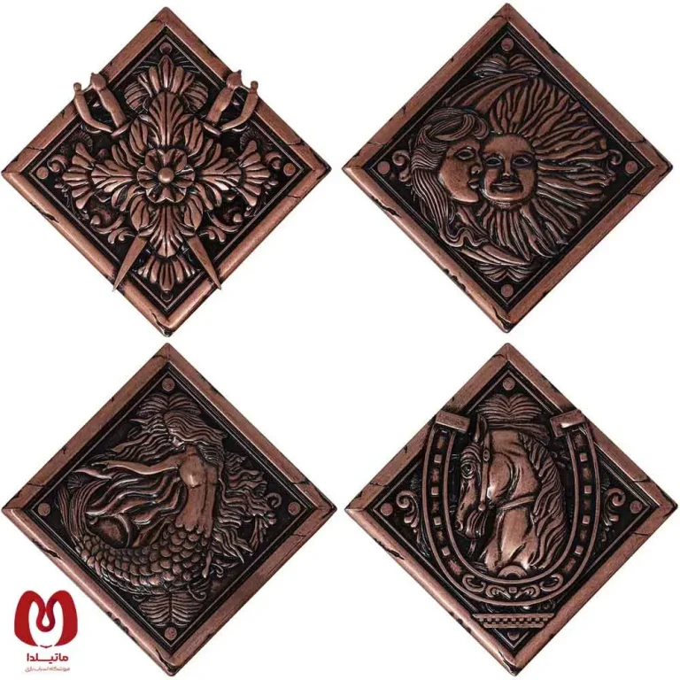 ست مدال های رزیدنت اویل House Medallion از Resident Evil Village Limited Edition