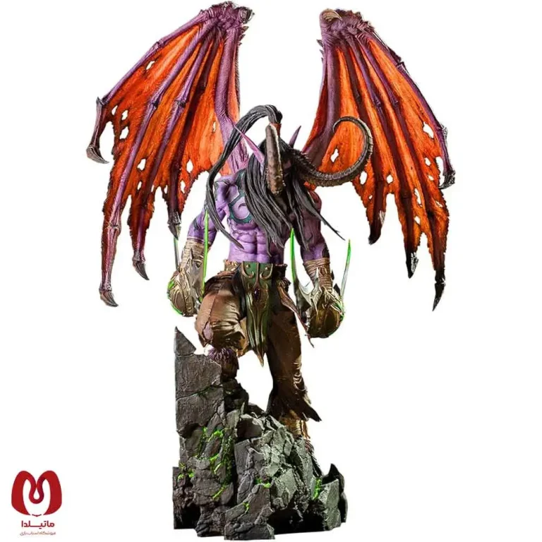 فیگور وارکرفت ایلیدن Warcraft Illidan چراغدار