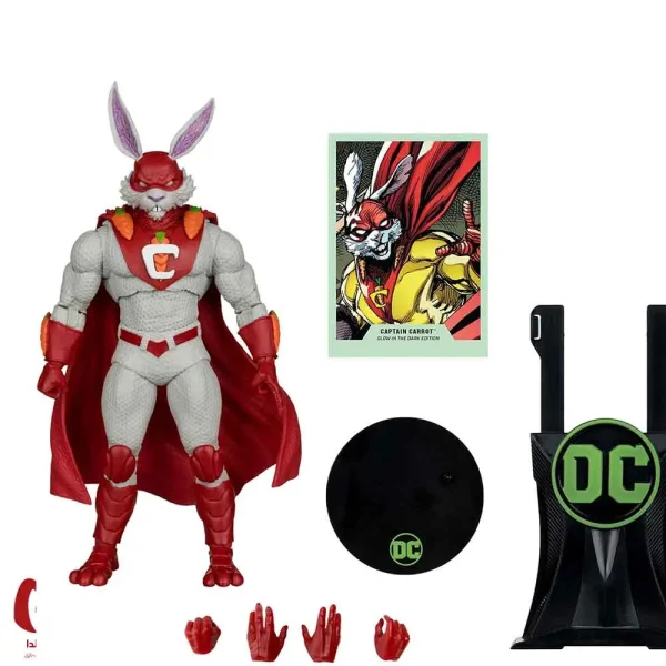 اکشن فیگور لیگ عدالت Captain Carrot برند مکفارلین