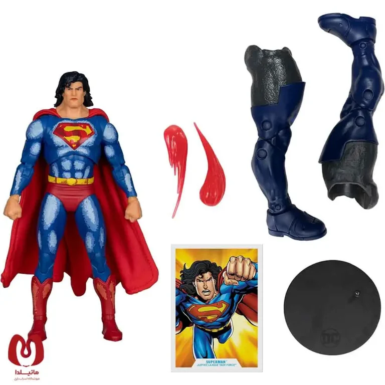 اکشن فیگور سوپرمن Superman Task Force برند مکفارلین