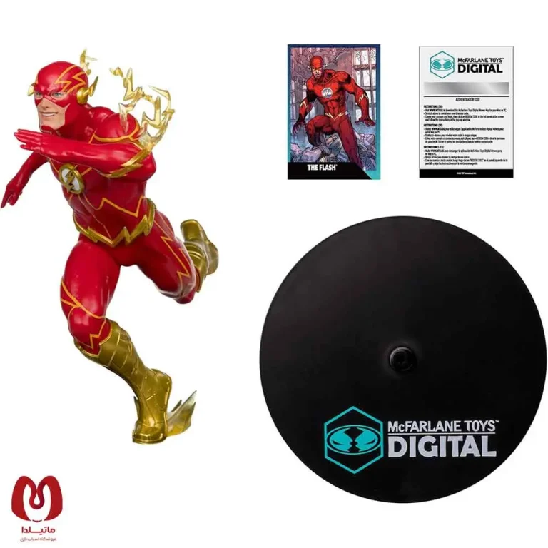 اکشن فیگور سوپرمن Flash Jim Lee 1:6 Scale برند مکفارلین