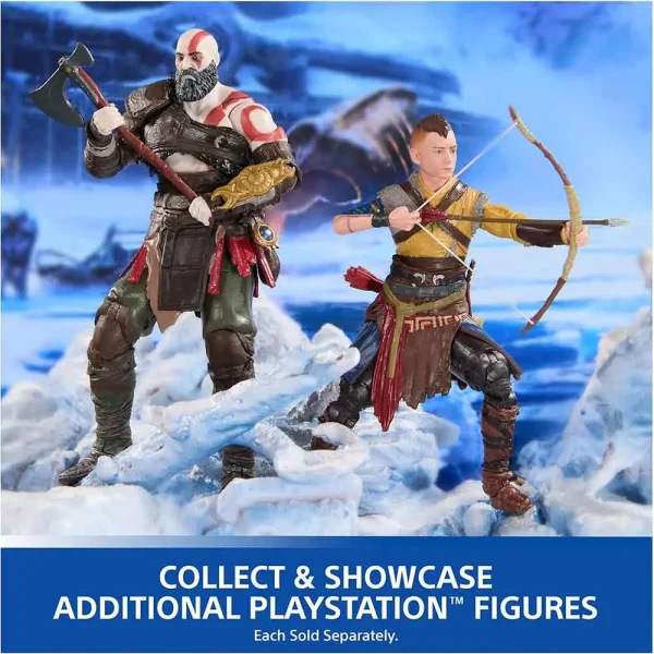 فیگور آترئوس (Atreus) از بازی God of War Ragnarok برای کمپانی پلی استیشن pes5