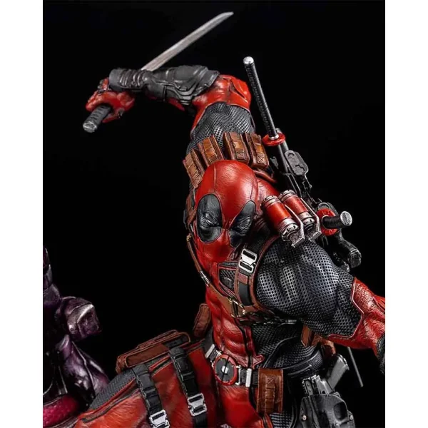 مجسمه شاهکار از ددپول سری Deadpool Fine Art ارتفاع 36 سانتی متر برند KOTOBUKIYA