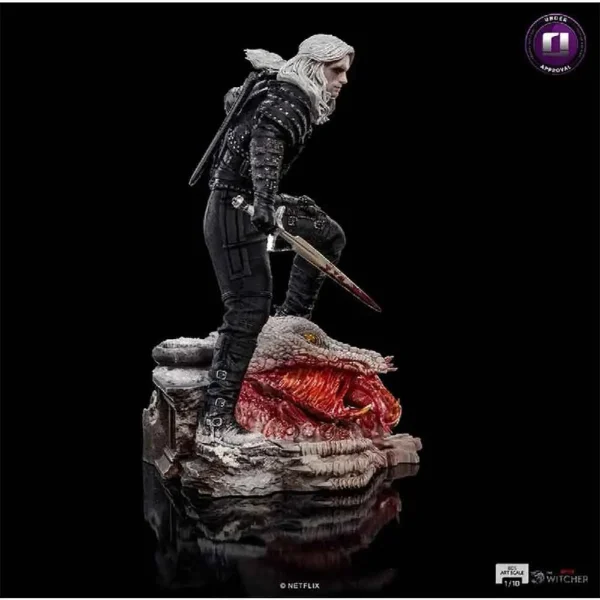 مجسمه گرالت ویچر | THE WITCHER (NETFLIX) – GERALT | آیرون استودیو