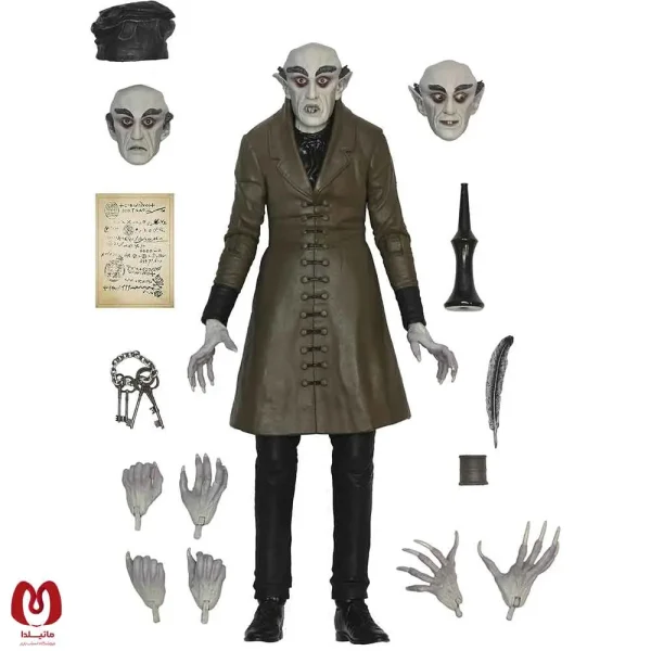 اکشن فیگور کنت اورلوک نوسفراتو Nosferatu Ultimate Count Orlok برند نکا
