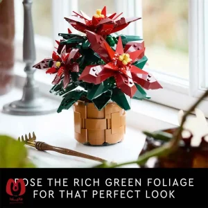 لگو اورجینال Icons پوینستیا Botanical Poinsettia کد 10370