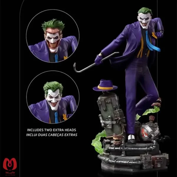 فیگور جوکر Joker Deluxe Art Scale برند آیرون استودیو