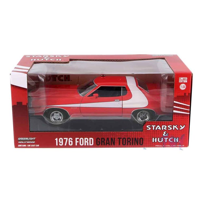 ماکت فلزی گرین لایت فورد گرن تورینو مدل 1976 Ford Gran Torino مقیاس 1/24