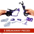 اکشن فیگور اندرتیکن با موتور Undertaker with Slamcycle کالکشن کشتی کج برند متل آمریکا