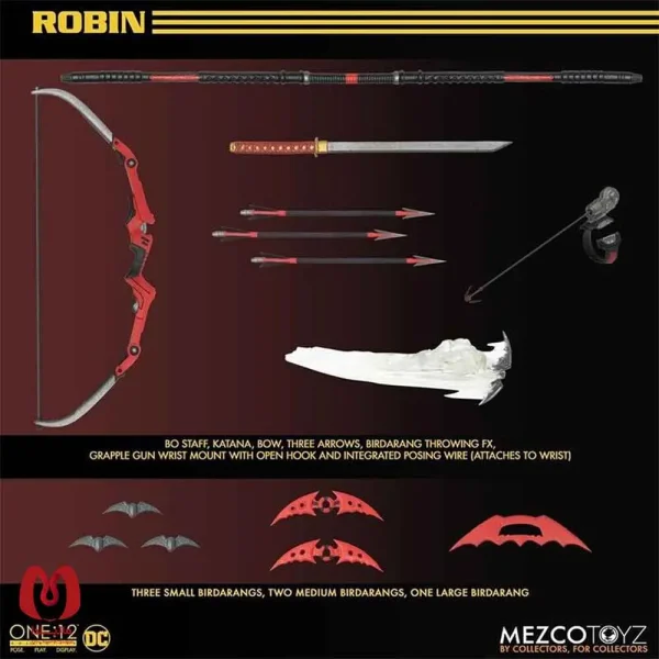 اکشن فیگور رابین Robin Batman برند مزکو