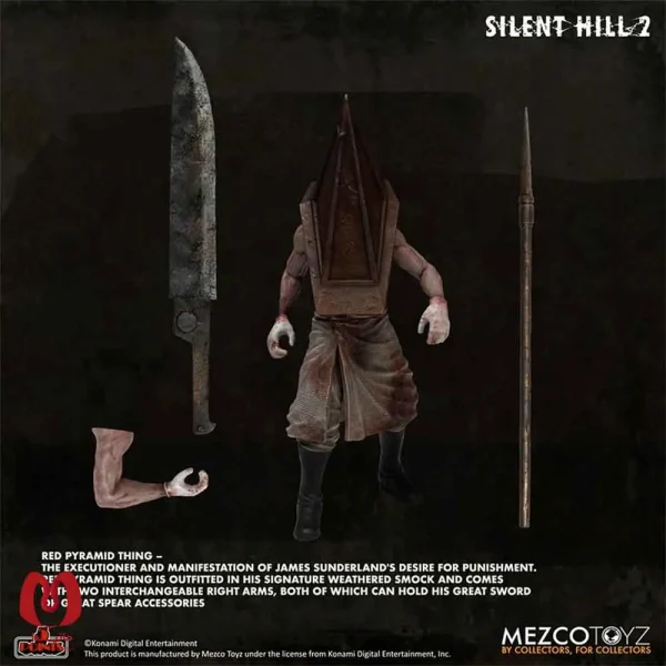 اکشن فیگور دیوراما سایلنت هیل Diorama Silent Hill 2 Deluxe Pack برند مزکو