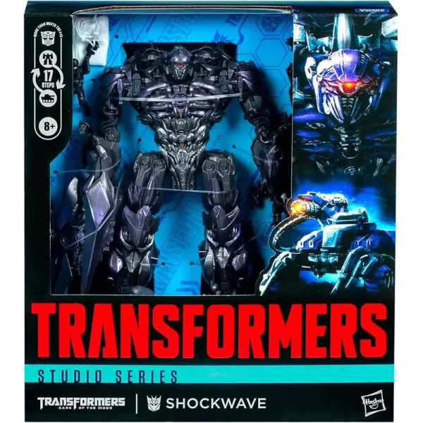 اکشن فیگور ترنسفورمر شاک ویو Transformers Toys Studio Series سری Shockwave 25 سانت