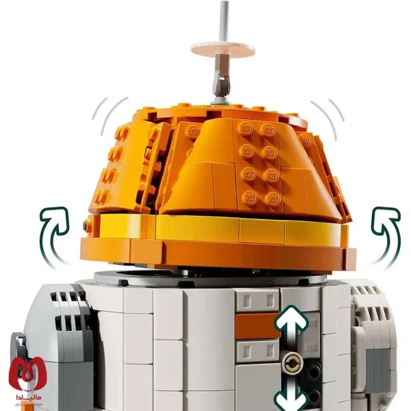 لگو اورجینال ربات استاروارز Star Wars Chopper (C1-10P) Astromech کد 75416