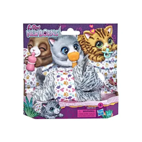 عروسک پیشی رباتیک FurReal Newborns