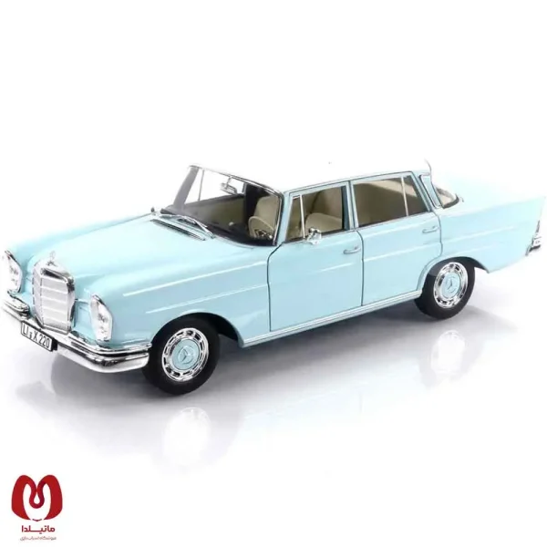 ماکت ماشین مرسدس بنز Mersedes-Benz 220 (1965) برند Norev