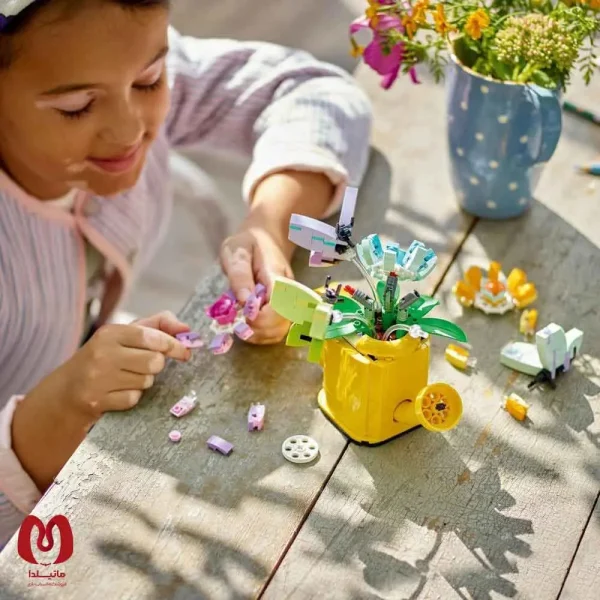 لگو اورجینال Creator 3in1 گل در آبپاش Flowers in Watering Can کد 31149