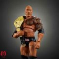 اکشن فیگور راک از کشتی کج Ultimates The Rock برند متل