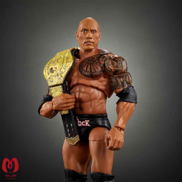 اکشن فیگور راک از کشتی کج Ultimates The Rock برند متل