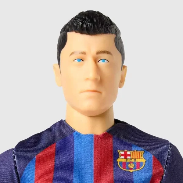 اکشن فیگور لواندوفسکی Lewandowski بارسلنا Barcelona ارتفاع 30 سانتی متر