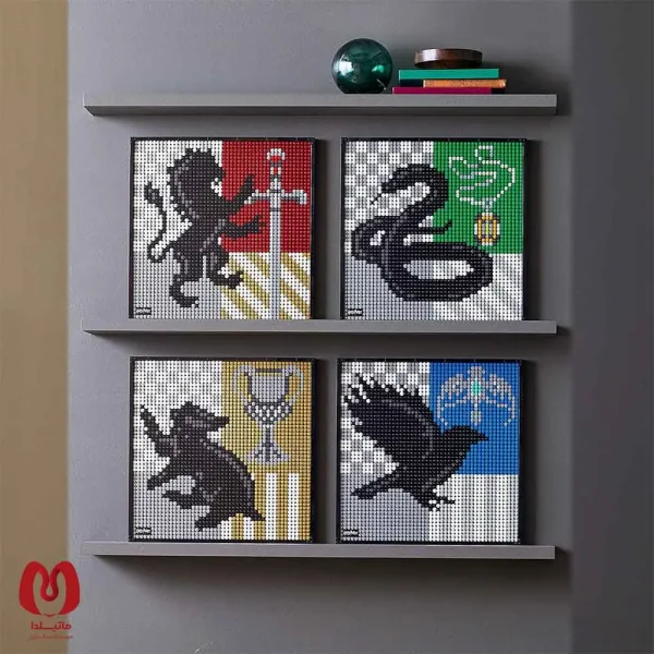 لگو اورجینال Art تاج هاگوارتز Harry Potter Hogwarts Crests کد 31201