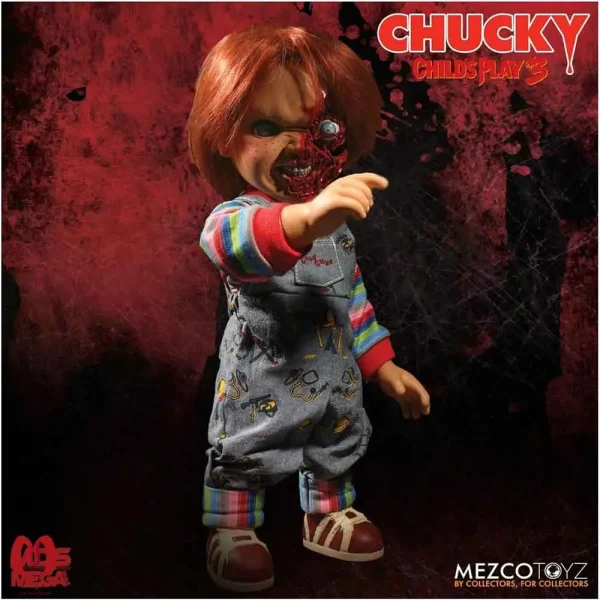 اکشن فیگور چاکی Talking Pizza Face Chucky برند مزکو